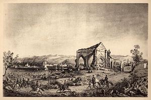 TLEMCEN.VUE PRISE DE BOU MEDINE.1841.F.JACQUOT